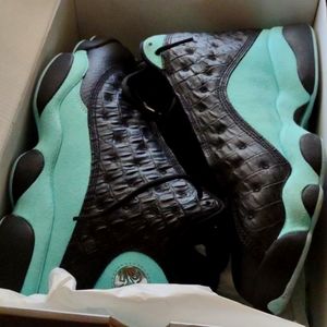 Jordan 13 retro island green